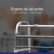 Zoom sur l'ergot de pliage du déambulateur pliant articulé de marque Laboratoires Euromedis