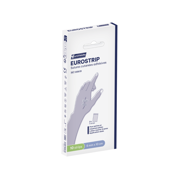 Suture cutanée adhésive - Eurostrip