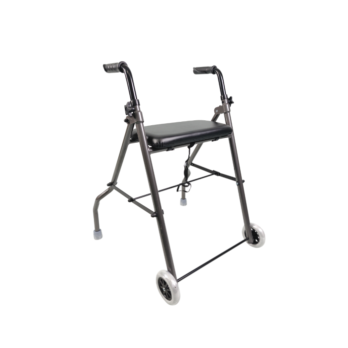 Rollator 2 roues en aluminium ultra léger