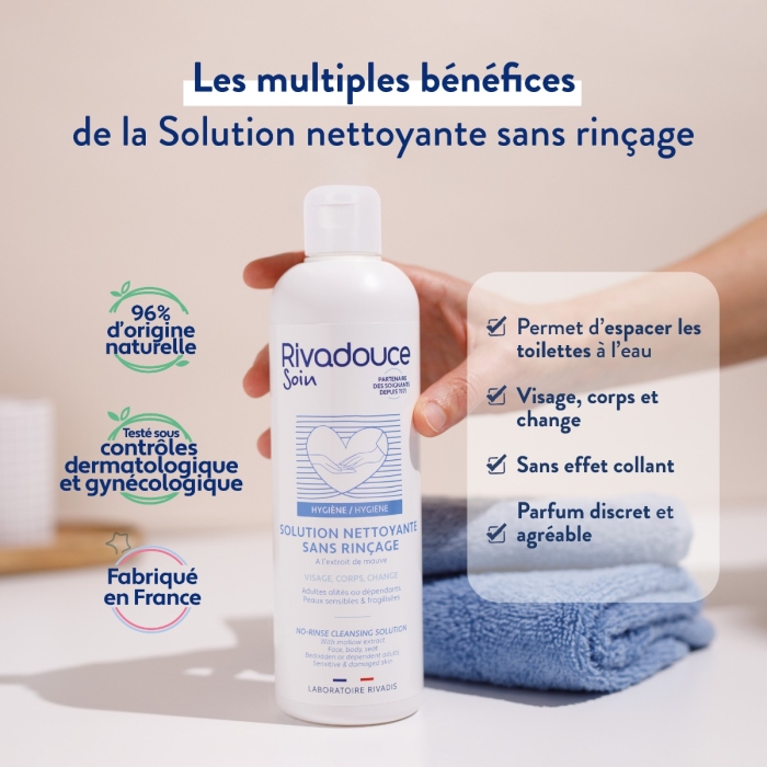 Solution nettoyante sans rinçage - 500 ml