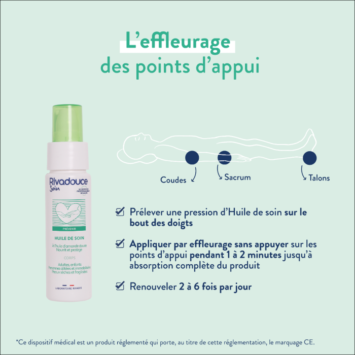 Huile de soin prévention escarre - 50 ml