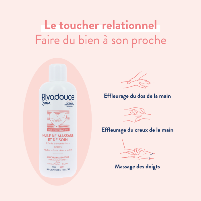 Huile de massage et de soin - 500 ml